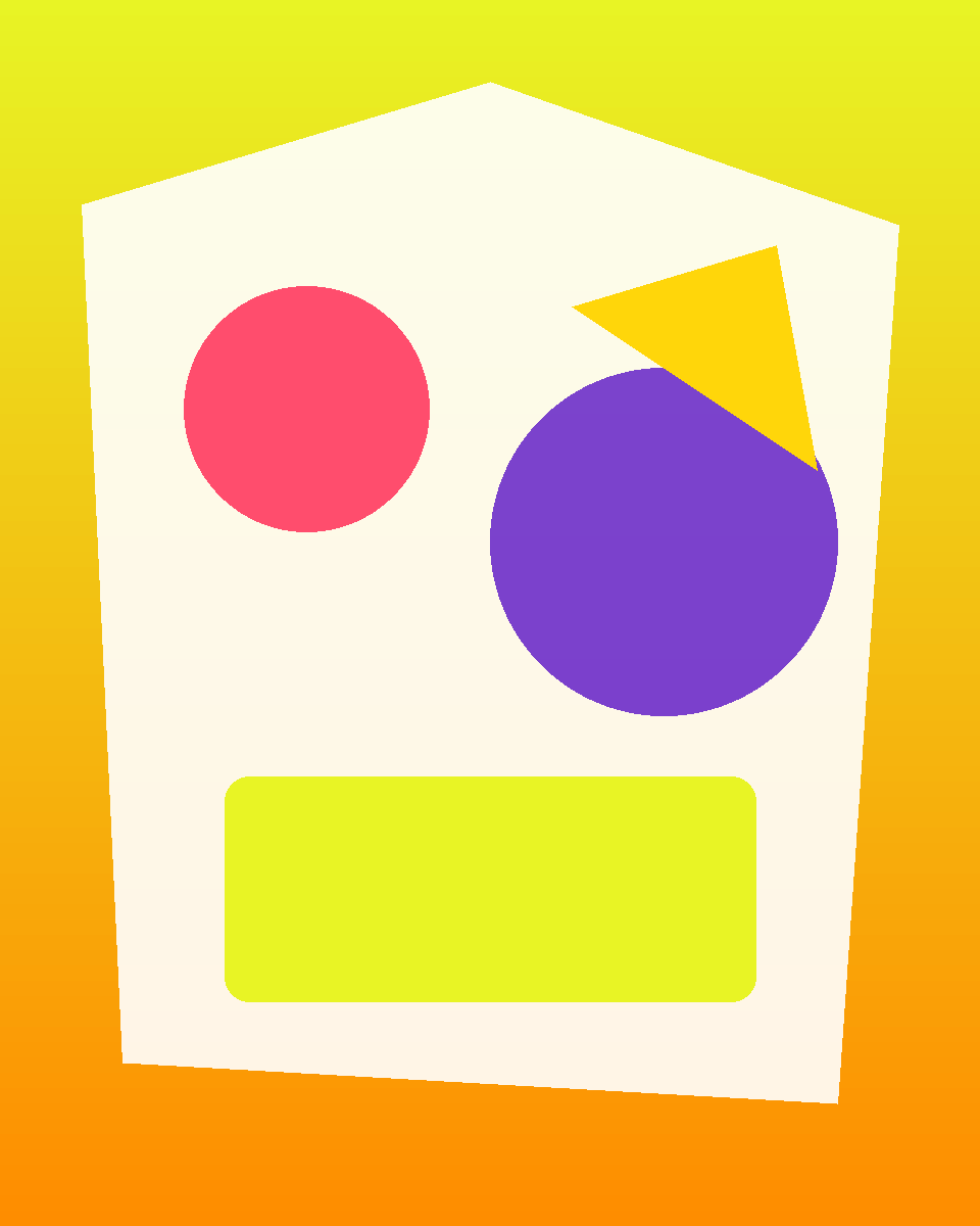 Colorful illustration of UI and UX design frames